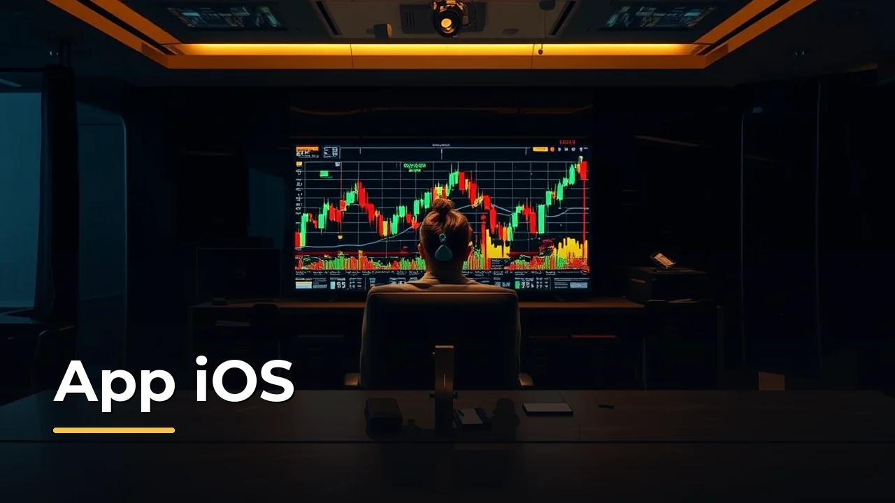 App iOS da Exinity: a experiência de trading no iPhone